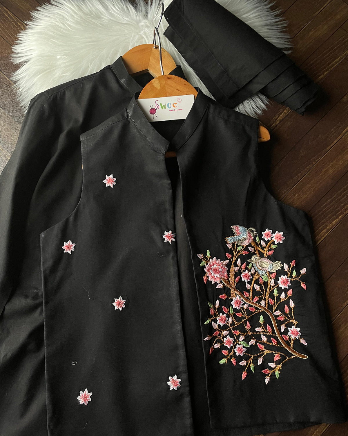 Panchi -3pc Black