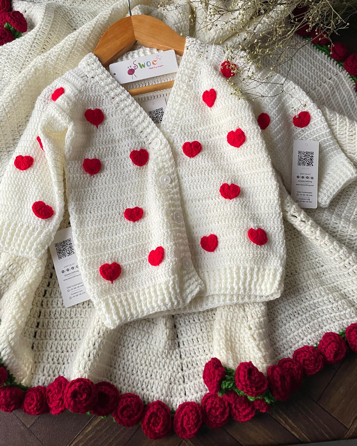 Sweetheart Cardigan -1pc