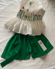 Peplum Shorts