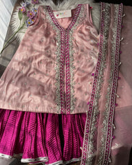 Blush Sharara -4pc