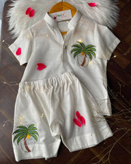 Palm Shorts -2pc