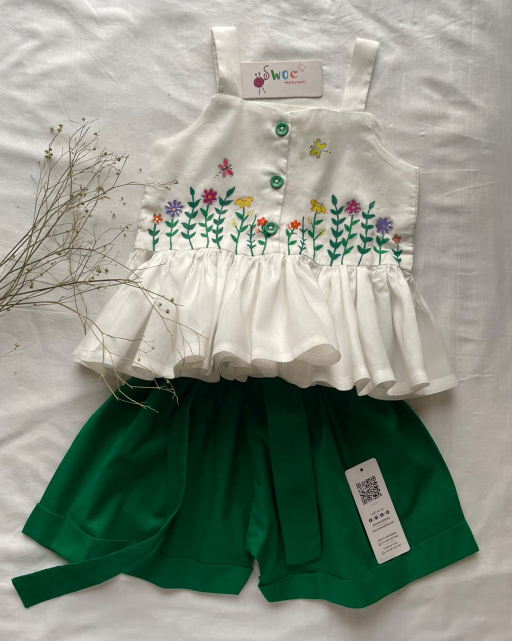 Peplum Shorts