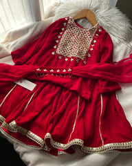 Surkh Malmal -3pc
