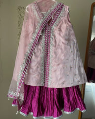 Blush Sharara -4pc